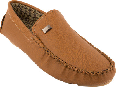 

Rock Deal Handsome Loafers For Men(Tan), Camel brown