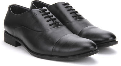 

Peter England PE Lace Up Shoes For Men(Black