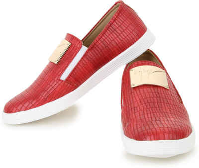 

Shezone Loafers For Women(Red
