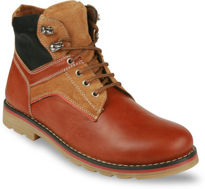 

Bacca Bucci Tan hard-wear ankle boots Boots For Men(Tan