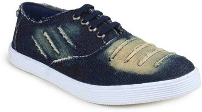 

Astrac Cut Denim Derby Casuals For Men(Blue, 01;blue