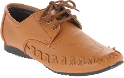 

Marshal Zigzag Casual Shoes For Men(Tan)