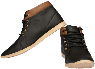 

Footrest Casual Shoes For Men(Black