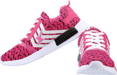 

Sparx Stylish Black & Pink Running Shoes For Women(Black, Pink