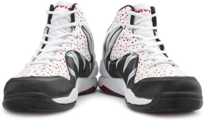 Nivia HEAT Basketball Shoes For Men(White