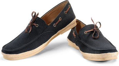 

FUNK Sugger Black Boat Shoes For Men(Black