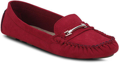 

Get Glamr Stylish Loafers For Women(Red