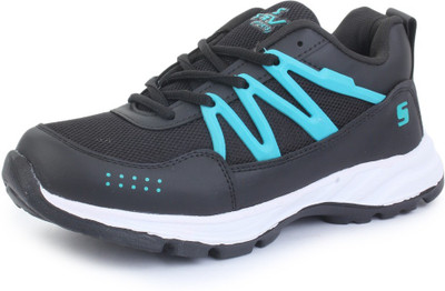 

SRV Men's Ace Black Green Sports Running Shoes For Men(Black, Green