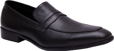 

Bxxy Leather Slip On Shoes For Men(Black)