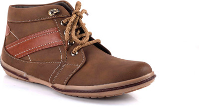 

Levanse Daily wear boots Boots For Men(Brown, Matte brown