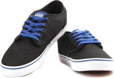 vans atwood black blue