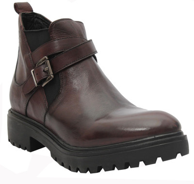 

Salt N Pepper Boots For Women(Maroon, Bordo