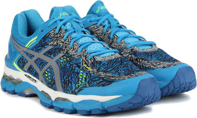 

Asics GELKAYANO22LITESHOW Running Shoes For Men(Blue, Methyl blue/silver/black