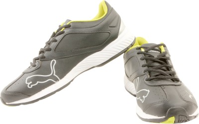 

Puma Tazon 5 Ind Running Shoes For Men(Black), Black;puma silver;lime punch