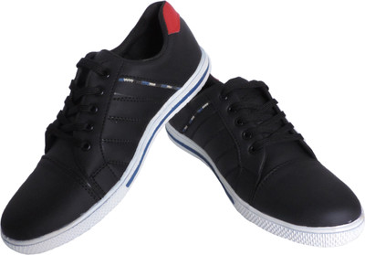 

Elligator Trendy Black & Green Sneakers For Men(Black, Red
