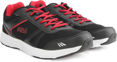 

Fila Running Shoes For Men(Black, Blk/rd