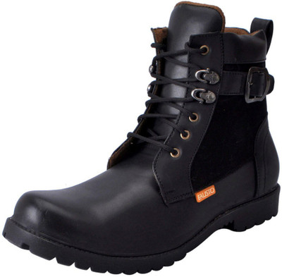 

FAUSTO Hiking and Trekking Boots For Men(Black