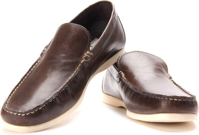 

Red Tape Men Genuine Leather Loafers For Men(Brown