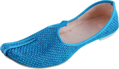 

DFR Blue Jute Weaved Jutis For Men(Blue