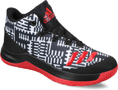 

ADIDAS OUTRIVAL 2016 Basketball Shoes For Men, Cblack/scarle/ftwwht
