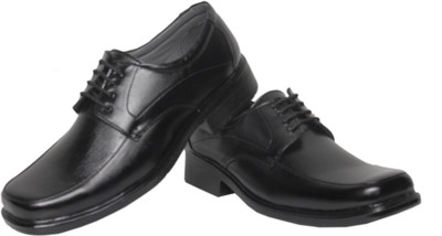 

Azzaro Black Jumbo Lace Up Shoes For Men(Black