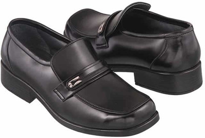 

Metro Formal Slip On Shoes For Men(Black, 11;black
