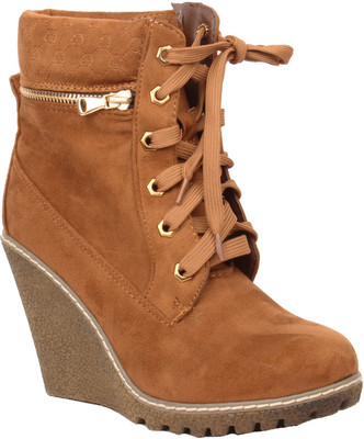 

Foot Candy Boots For Women(Tan