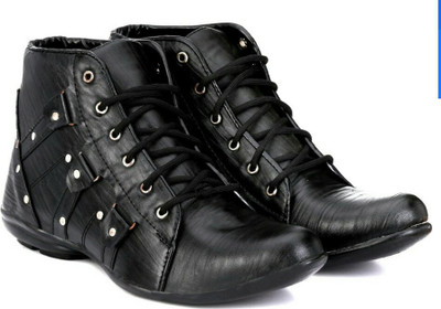 

FADISO Ammunition Boots For Men(Black