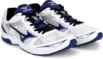 

Mizuno Wave Emperor Tr Running Shoes For Men(White, Blue), White::surf the web