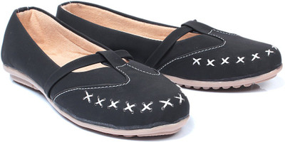 

Bare Soles Cross Stitch Bellies For Women(Black)