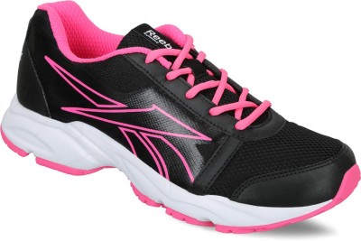 

REEBOK SONIC RUN Running Shoes For Women(Black, Black/pink/met sil/white