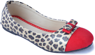 

Myra Leopard Print Bellies For Women(Red)