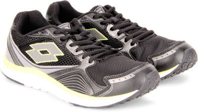 

Lotto SPEEDRIDE III Running Shoes For Men(Black), Blk/ylw saf