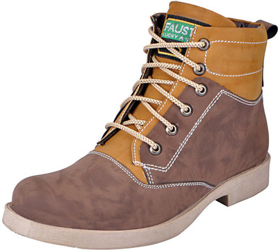 

FAUSTO Hiking and Trekking Boots For Men(Brown)