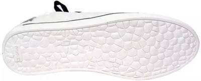 FADISO White&amp;Black Canvas Sneakers