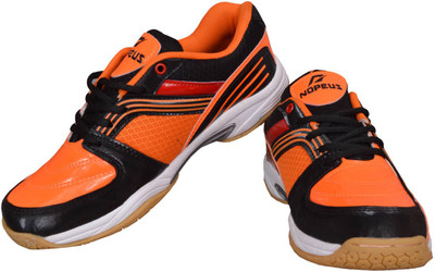 

Nopeus Badminton Shoes For Men(Orange, Black