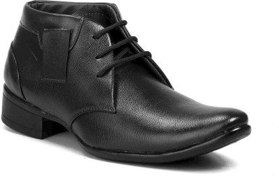 

Levanse Leather driving Lace Up For Men(Black, Matty black