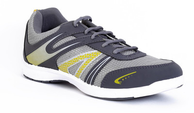 Columbus Capsule Running Shoes For Men(Grey, Yellow