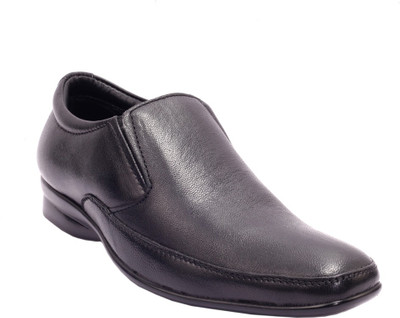 

Dizaro GENUINE LEATHER Slip On For Men(Black)