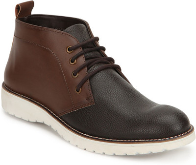 

Knotty Derby Boots For Men(Brown