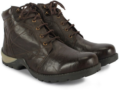 

Knotty Derby Goyle Side Stitch Boot Outdoor For Men(Brown