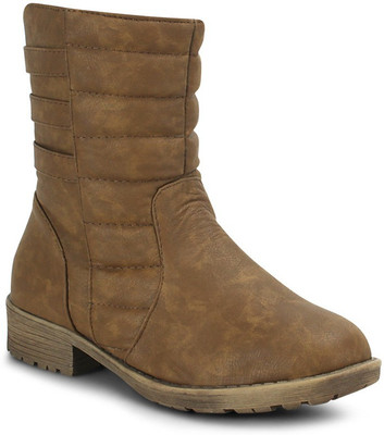 

Get Glamr Dazzle Boots For Women(Brown