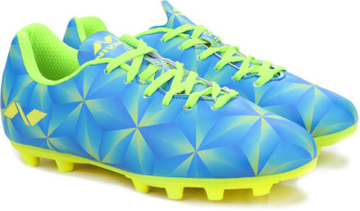

Nivia Rattler Football Shoes For Men(Blue, Green, Blue/p.grn