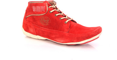 72% OFF on Sole Strings Men's Casual Shoes For Men(Red) 72% OFF on Sole Strings Men's Casual Shoes For Men(Red)
