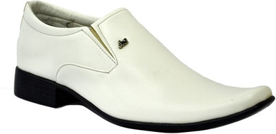 

Footrest Sm-20-White Party Wear Shoes For Men(White