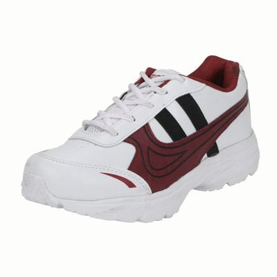 

Smith Soul Running Shoes For Men(White, Maroon, White & mehroon