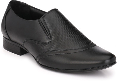 

Knoos Party Formal Shoes Slip On For Men(Black