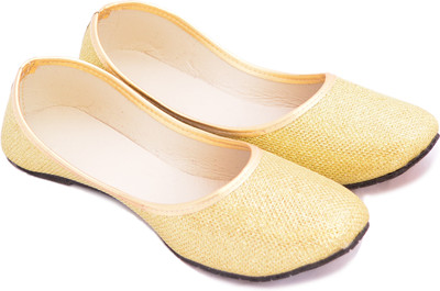 

Myra Beautiful Ethnic Bellies For Women(Gold