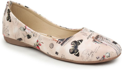 

Sindhi Footwear Venetian Bellies For Women(Beige)