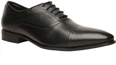 

Hush Puppies By Bata Lace Up Shoes For Men(Black